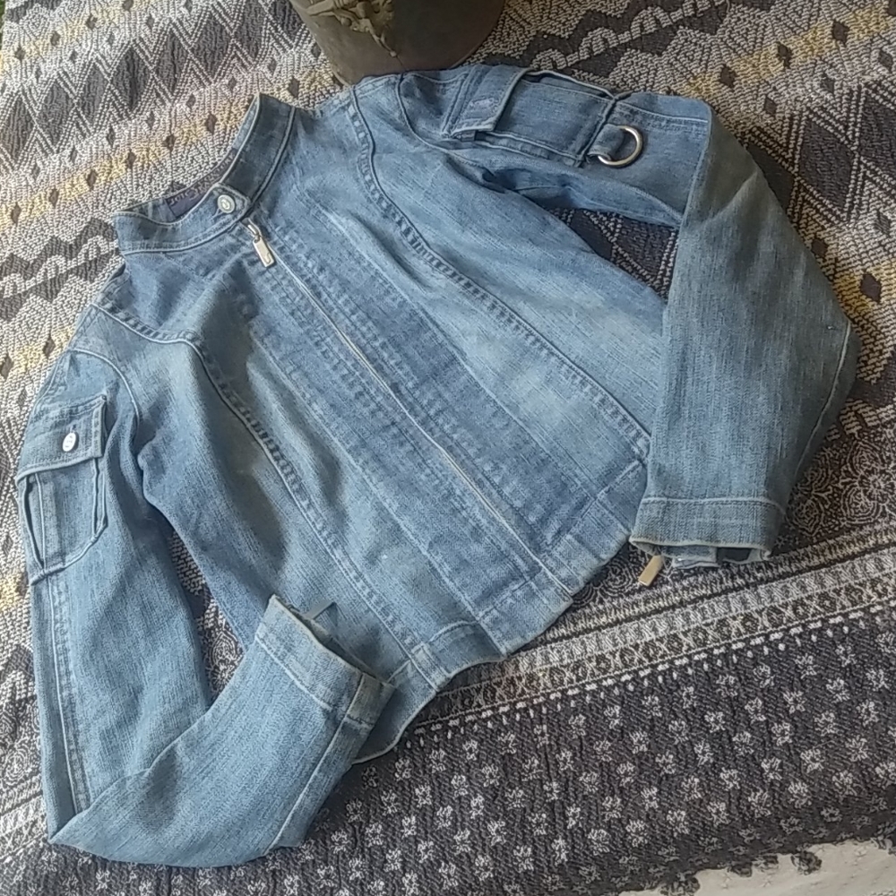 Juicy Couture Denim Jean Jacket P S 90s 00s vibes!